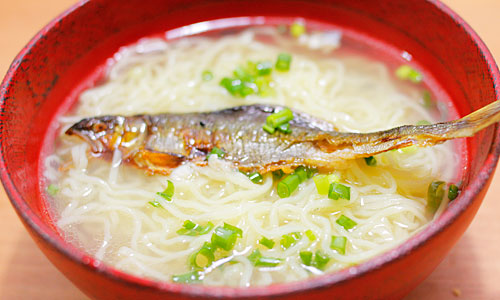 鮎ラーメン