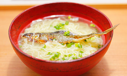 鮎ラーメン