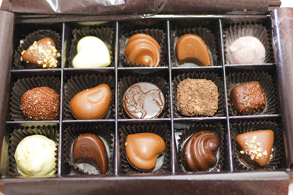 ゴディバ「グランプラス」のチョコレート