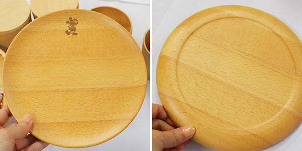 ミッキーの木製皿