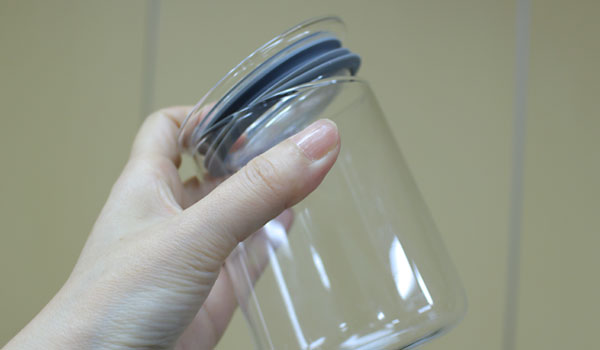 耐熱ガラスの保存容器